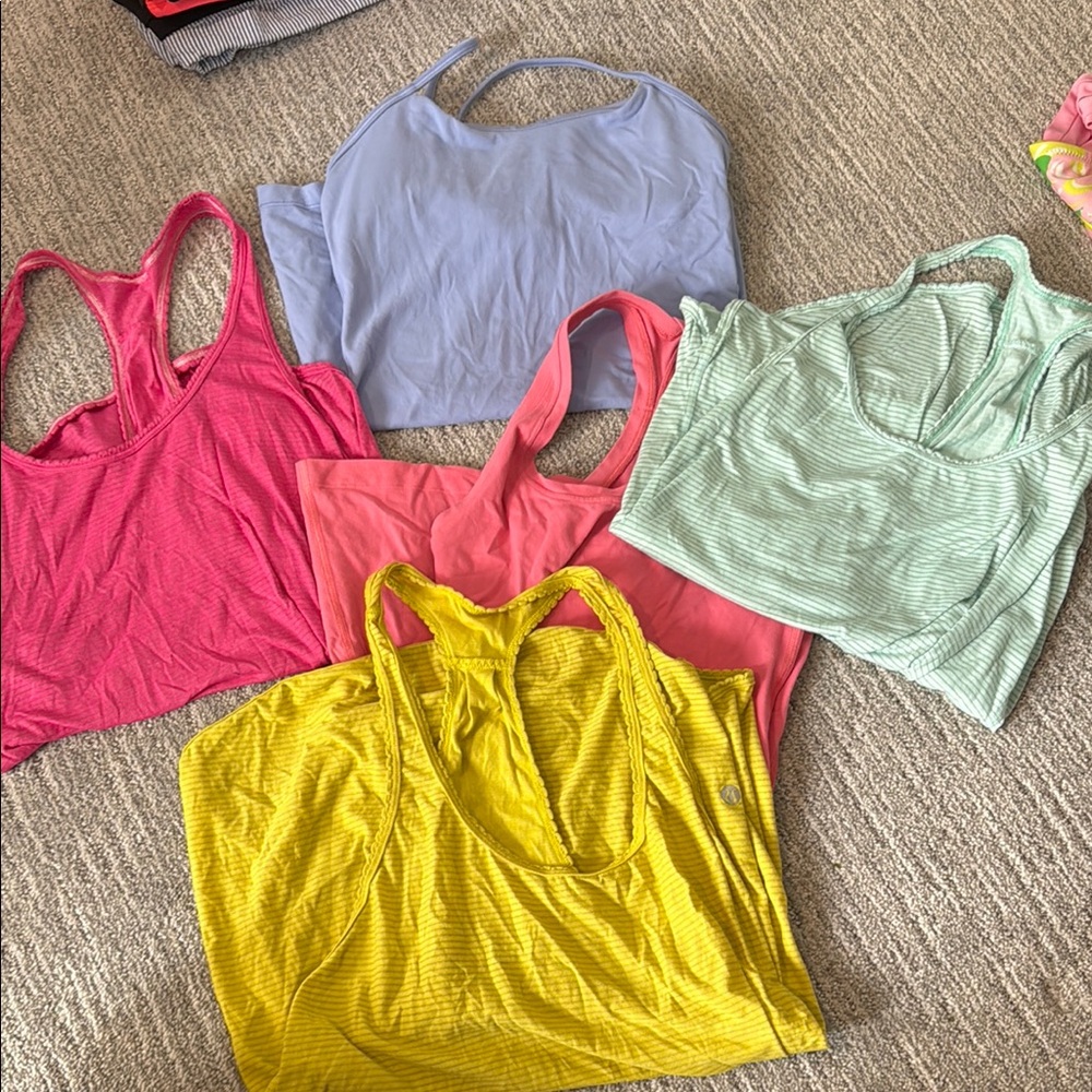 Colorful Women's Tank Tops Lululemon